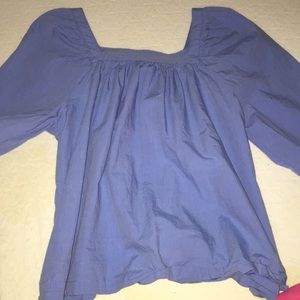 Blue Unworn J Crew Blouse